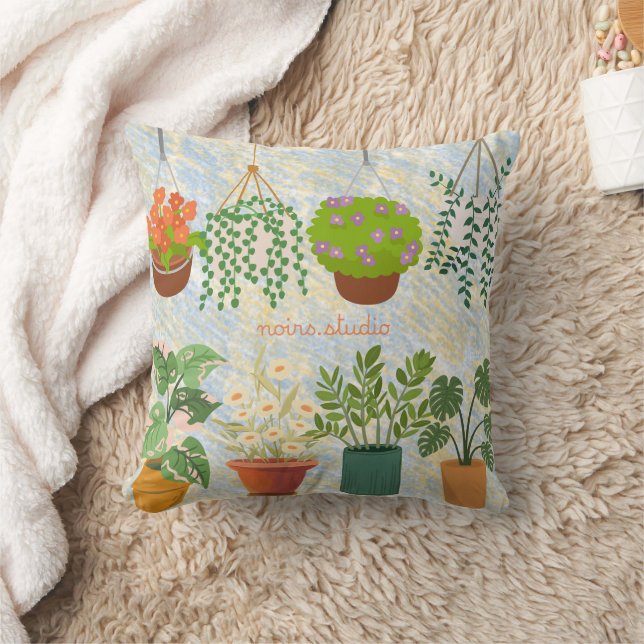 Almohada de plantas de interior (Manta)
