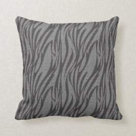 Almohada de plata fresca del modelo del estampado