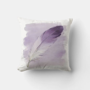 Almohada de pluma de pintura verde salvia minimali