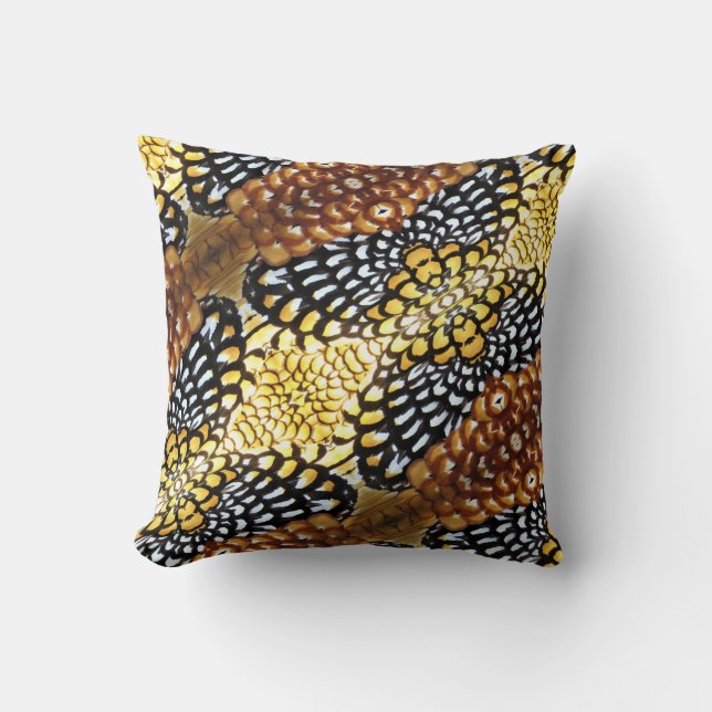 Almohada de plumas de faisán de Reeve (embaldosada (Anverso)