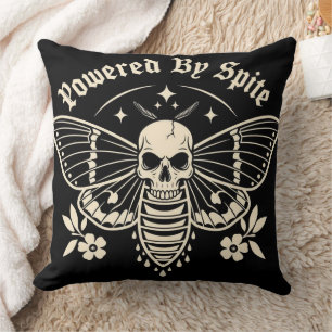 Almohada de polilla muerta "Impulsado por rencor"
