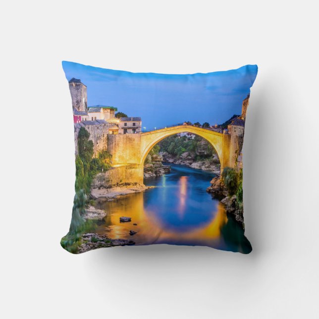 Almohada de polyester, Almohada 16"Mostar (Anverso)