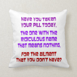 Almohada de Poppers de la píldora