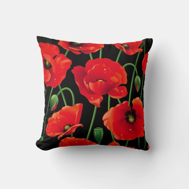 Almohada de poppies (Anverso)