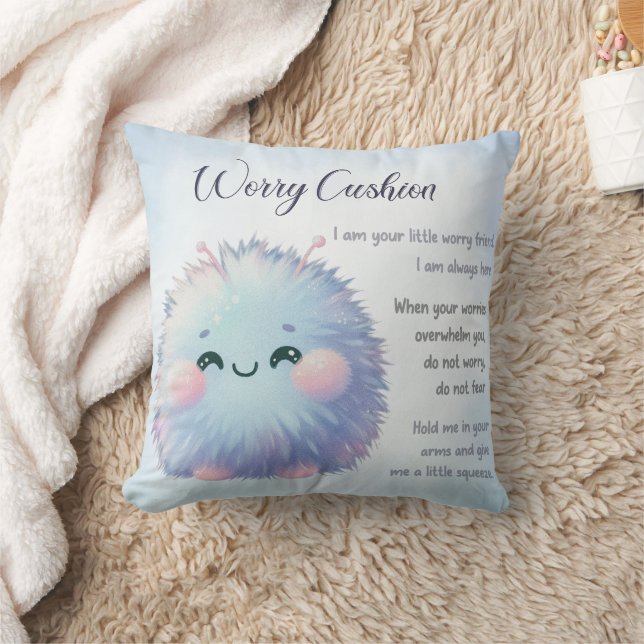 Almohada de Preocupación de Monstruo Kawaii Adorab (Manta)