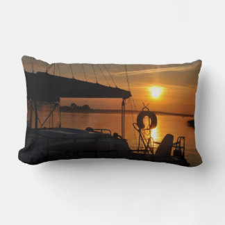 almohada de puesta de sol