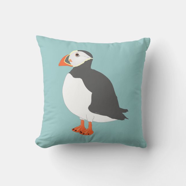 Almohada de Puffin (Anverso)