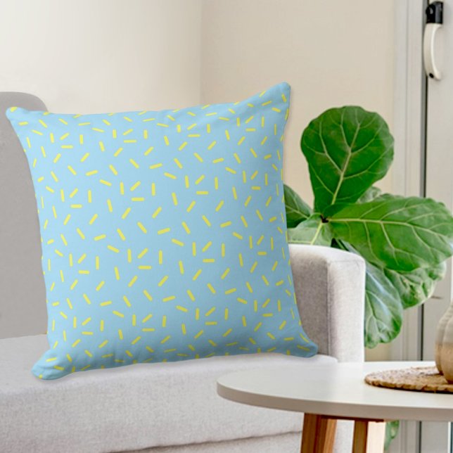 Almohada de Purpurina Azul (Subido por el creador)