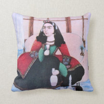 Almohada de Qajar