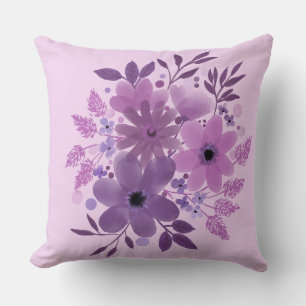 Almohada de ramo de flor de lavanda