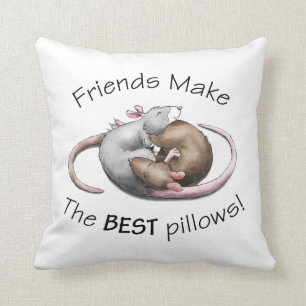 Almohada de rata linda