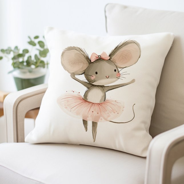 Almohada de ratón Ballerina Adorable, Nursera Cuta (Subido por el creador)