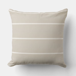 Almohada de rayas Neutros Naturales