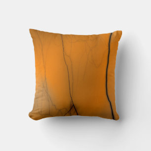 almohada de rayo amarillo y naranja