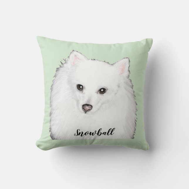 Almohada de recuerdo de mascota (Anverso)