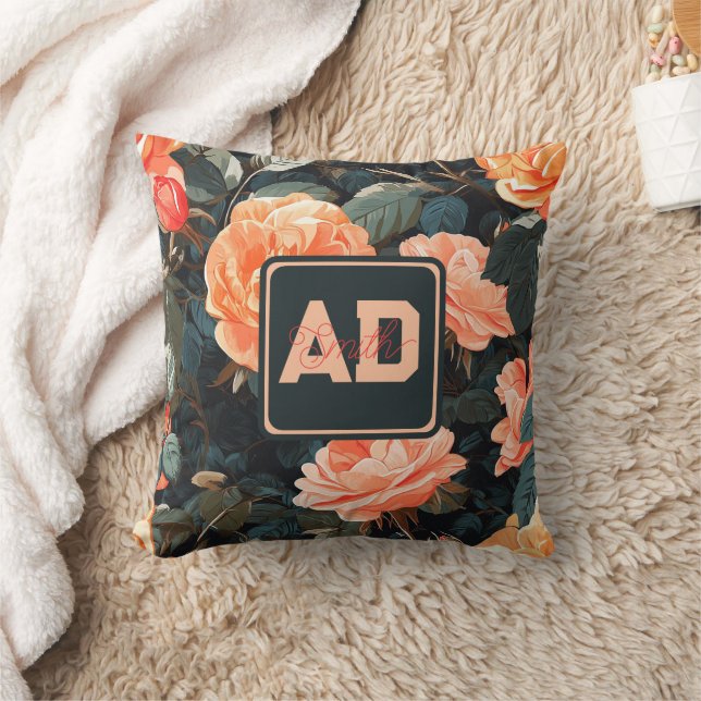 Almohada de recuerdo de rosa artesanal genial (Manta)