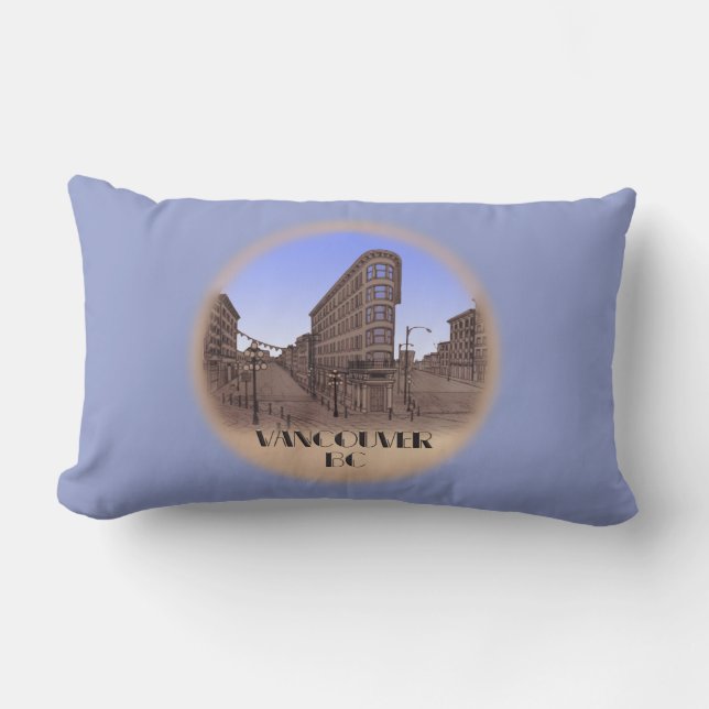 Almohada de recuerdo de Vancouver Regalos de Gasto (Anverso)