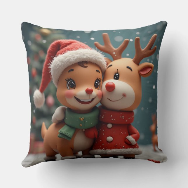almohada de regalo para navidades (Reverso )