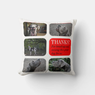 Almohada de regalo personalizada para criador de G