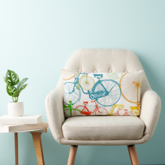Almohada de RETRO de bicicleta moderna de Vintage 