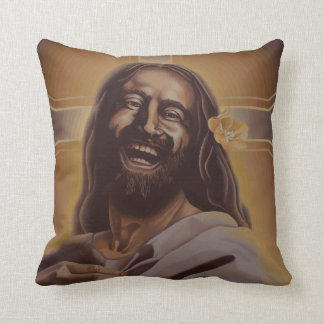 Almohada de risa de Jesús de la luna de junio