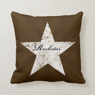 Almohada de Rockstar (texturas del grunge - multi