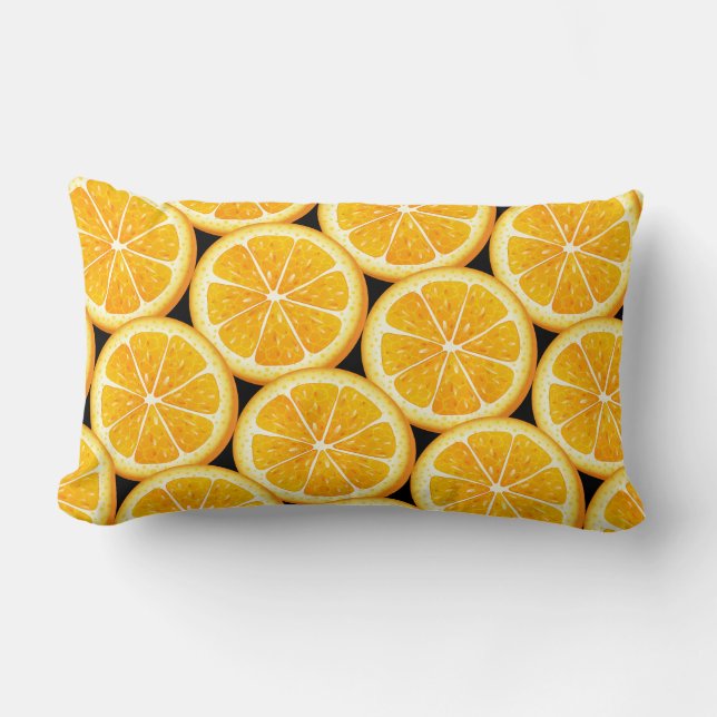 Almohada de Rodajas de Naranja (Anverso)