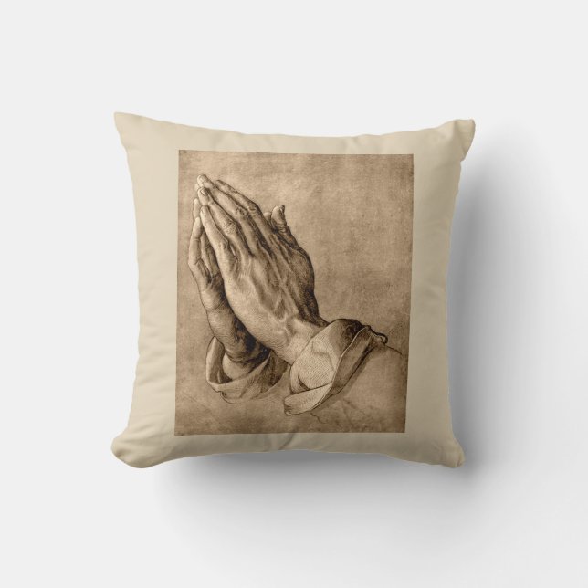Almohada de rogación del acento de las manos (Anverso)