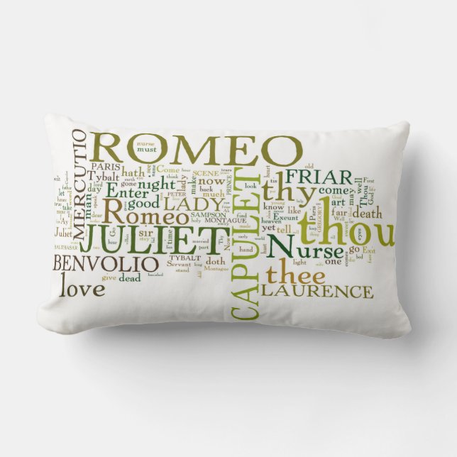 Almohada de Romeo y de Juliet (Anverso)