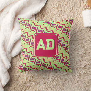 Almohada de Rosa de Boda Vintage Negrita