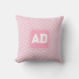 Almohada de rosa de decoración de hogar moderno pa
