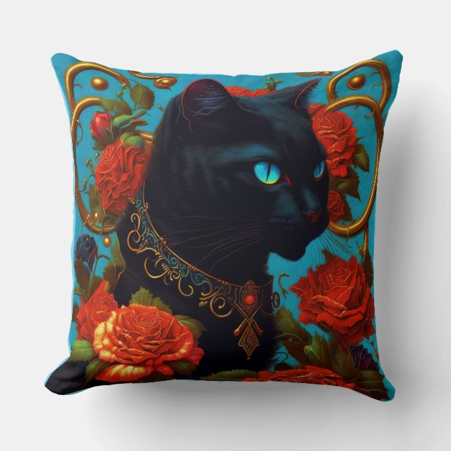 Almohada de Rose la Gata  (Anverso)
