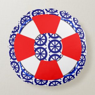 Almohada de rueda de barco náutico