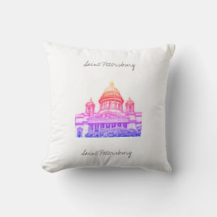 Almohada de Saint Petersburg Rusia Paisaje