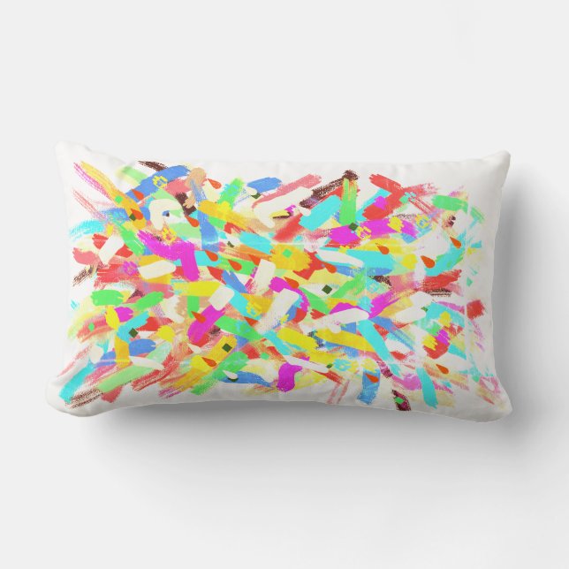 Almohada de salpicaduras de vibraciones positivas  (Anverso)