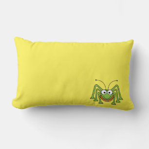 Almohada de saltamontes para niños