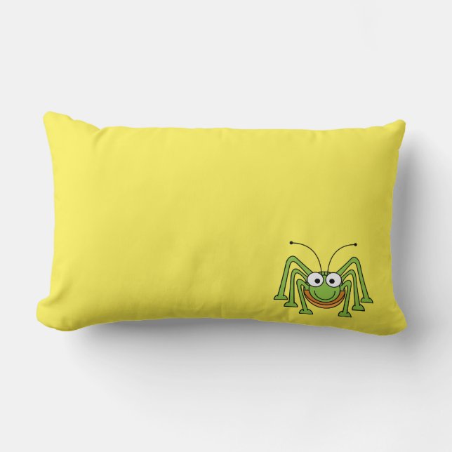 Almohada de saltamontes para niños (Anverso)