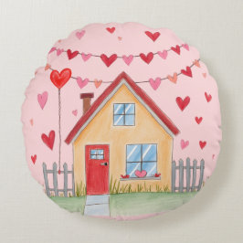 almohada de San Valentín