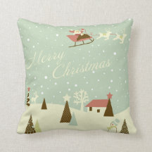 Almohada de Santa del navidad del país del KRW