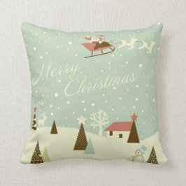 Almohada de Santa del navidad del país del KRW