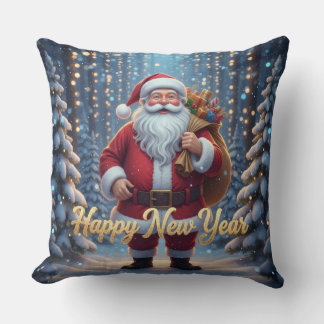 Almohada de Santa | Feliz Año Nuevo Mágico Cristo