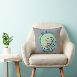 Almohada de Santa Surfista
