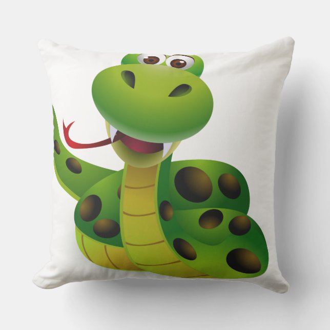 Almohada de serpiente suave (Anverso)