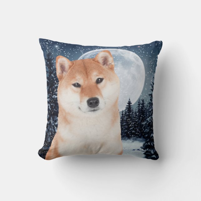 Almohada de Shiba Inu (Anverso)