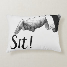 Almohada de Siéntate Señalando