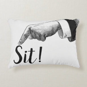 Almohada de Siéntate Señalando