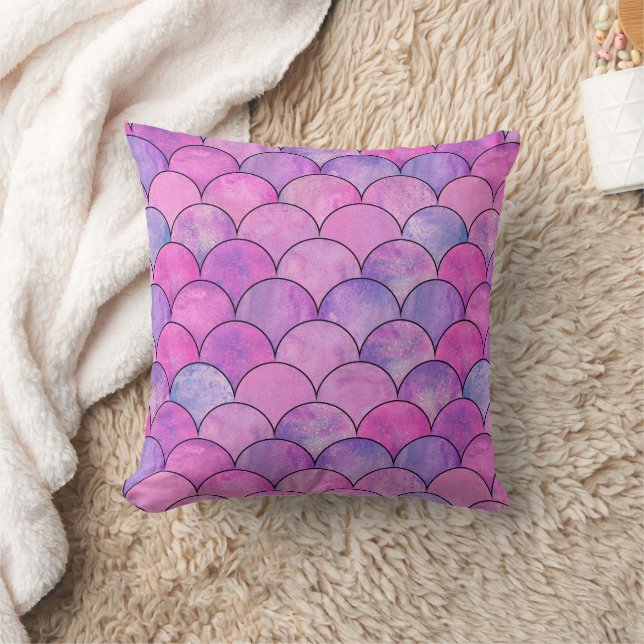 almohada de sirena, almohada linda, cojín (Manta)