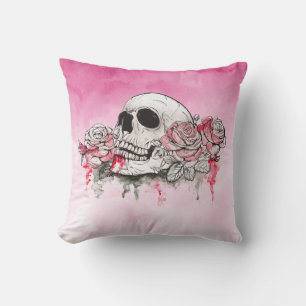 Almohada de Skull and Roses