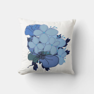 Almohada de Sofá Azul