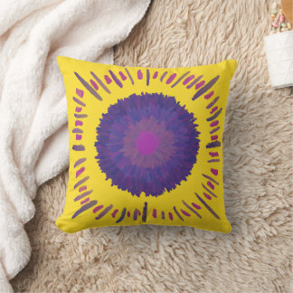 Almohada de Sol Purpura Ardiendo